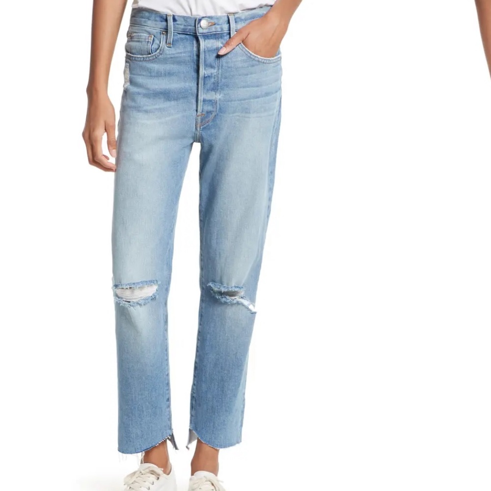 Frame Denim Le Original Step Hem High Waist Jeans